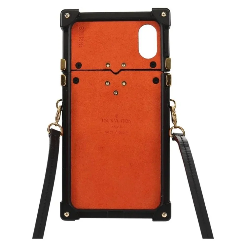 LOUIS VUITTON Catgram iPhone X iPhone XS Eye Trunk iPhone M63891 LV Auth 128518M